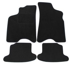 Tapis de voiture sur mesure en velours pour Seat Arosa 1997-2005 (4 pièces)