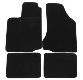 Tapis de voiture sur mesure en velours pour Seat Ibiza 1999-2003 (4 pièces)