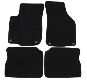 Tapis de voiture sur mesure en velours pour Seat Toledo II 1995-2004 (4 pièces)