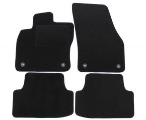 Tapis de voiture sur mesure en velours pour Seat Ateca 2016- (4 pièces)