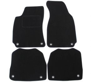 Tapis de voiture sur mesure en velours pour Skoda Superb 2002-2008 (4 pièces)