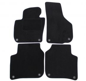 Tapis de voiture sur mesure en velours pour Skoda Superb 2008-2015 (4 pièces)