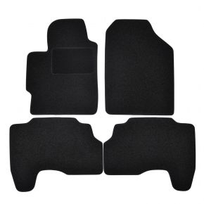 Tapis de voiture sur mesure en velours pour Toyota Yaris 2006-2010 (4 pièces)