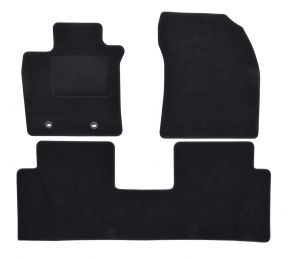 Tapis de voiture sur mesure en velours pour Toyota Avensis 2009-2018 (4 pièces)