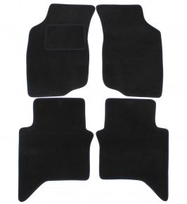 Tapis de voiture sur mesure en velours pour Toyota Hilux 2006-2015 (4 pièces)