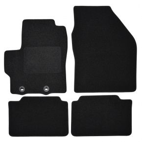 Tapis de voiture sur mesure en velours pour Toyota Yaris Cross 2020- (4 pièces)