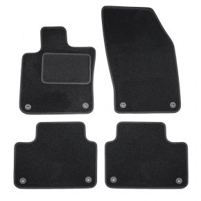 Tapis de voiture sur mesure en velours pour Volvo V90 2018- (4 pièces)