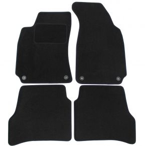 Tapis de voiture sur mesure en velours pour Volkswagen Passat B5 2001-2006 (4 pièces)