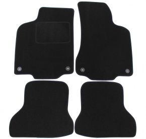 Tapis de voiture sur mesure en velours pour Volkswagen Polo 6N / 6N2 1994-1998 (4 pièces)