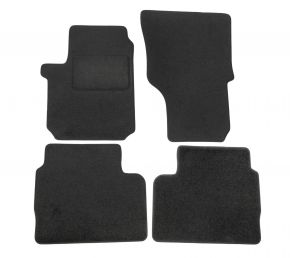 Tapis de voiture sur mesure en velours pour Volkswagen Amarok 2010-2016 (4 pièces)