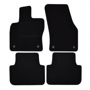 Tapis de voiture sur mesure en velours pour Volkswagen Golf VII Sportsvan/Sv 2014-2019 (4 pièces)