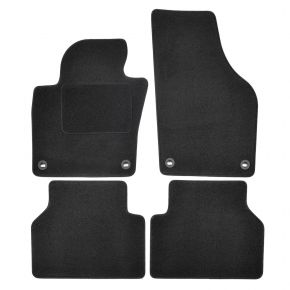 Tapis de voiture sur mesure en velours pour Volkswagen Tiguan 2007-2015 (4 pièces)