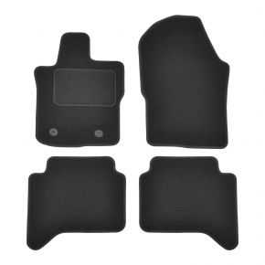 Tapis de voiture sur mesure en velours pour Ford Ranger 2023- (4 pièces)