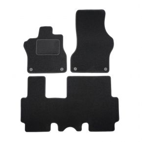 Tapis de voiture sur mesure en velours pour Volkswagen ID.Buzz 2022- Van (3 pièces)