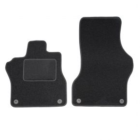 Tapis de voiture sur mesure en velours pour Volkswagen ID.Buzz 2022- (2 pièces)