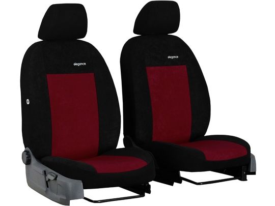VOITURE HOUSSE DE Siège Convient pour Fiat Fiorino en Noir Gris EUR 140