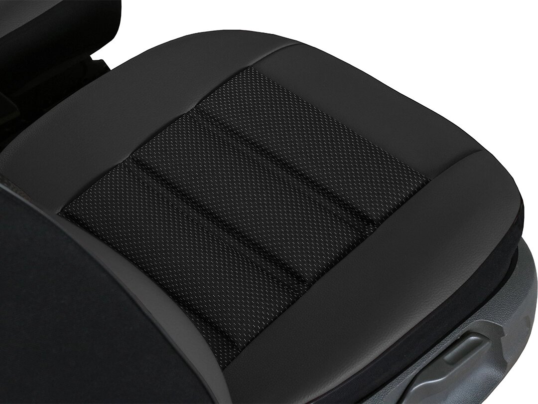 Détail de l’assise de la housse GT Ergonomic
