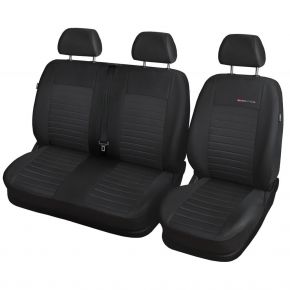 Housse de siège auto Elegance pour VOLKSWAGEN T6 BUS 2+1 (2015-) 640-P4