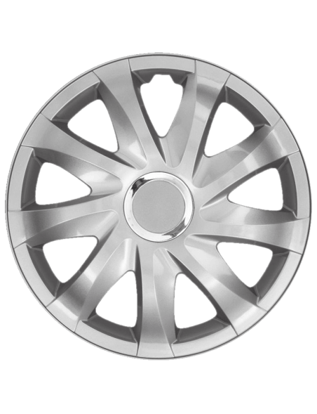 Enjoliveurs 17 " noir-argent 4 pièces NRM QUAD BICOLOR Enjoliveurs 17 " noir-argent 4 pièces NRM QUAD BICOLOR