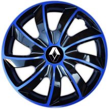 Lot de 4 enjoliveurs pour NISSAN PRIMASTAR//MICRA//PRIMERA//ALMERA 16/"